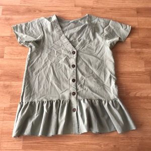 button up t shirt